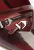 SAPATO SCARPIN SLINGBACK SALTO ALTO COURO VINHO SCHUTZ
