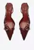 SLINGBACK CHERRY RED VERNIZ VINHO SCHUTZ - comprar online