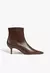 Bota Couro Salto Fino Vinho Schutz - Ladonna Sapatos