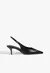 Scarpin Elegance Slingback Preto Schutz - comprar online