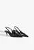 Scarpin Elegance Slingback Preto Schutz - loja online