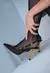 SLINGBACK CIARA VERNIZ SALTO MARROM SCHUTZ