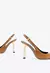 SAPATO CIARA SCARPIN SLINGBACK VERNIZ SALTO MARROM SCHUTZ - loja online