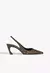 SANDÁLIA SLINGBACK LIA ANIMAL PRINT SCHUTZ - Ladonna Sapatos