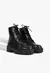 Coturno Couro Solado Robusto Preto Schutz - comprar online