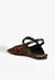 Slingback Cool Flats Couro Animal Print Schutz na internet