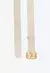 CINTO EM COURO CROCO OFF WHITE SCHUTZ - Ladonna Sapatos
