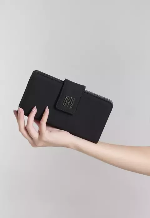 CARTEIRA NYLON PRETA SCHUTZ