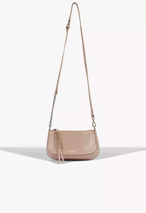 BOLSA TINA NUDE DOURADO TINA SCHUTZ