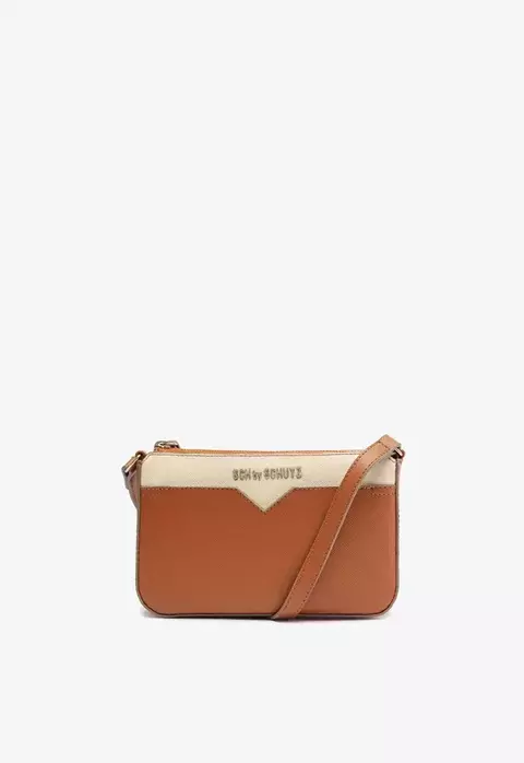 BOLSA TIRACOLO MARROM SCHUTZ