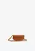 BOLSA TIRACOLO MINI BAGUETTE ESTHER COURO MARROM SCHUTZ - Ladonna Sapatos