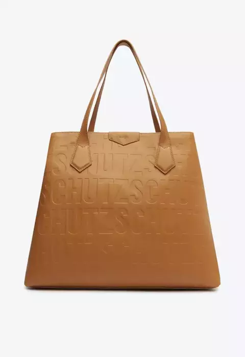 BOLSA SHOPPING GRANDE TRIXIE MARROM SCHUTZ