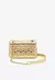 BOLSA TIRACOLO MÉDIA 944 COURO DOURADA SCHUTZ - Ladonna Sapatos