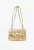 BOLSA TIRACOLO MÉDIA 944 COURO DOURADA SCHUTZ