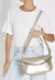 BOLSA TIRACOLO EMMY COURO SNAKE DOURADA SCHUTZ