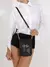 Bolsa Sally Tiracolo Preto Schutz