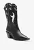 BOTA WESTERN OHIO PRETA VICENZA - Ladonna Sapatos