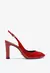 Slingback Marie Vermelho Vicenza - comprar online