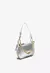 BOLSA SHOULDER VICK PEQUENA PRATA VICENZA - Ladonna Sapatos