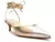 SCARPIN SLINGBACK PRATA E DOURADO SCHUTZ