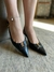 Imagem do Scarpin Elegance Slingback Preto Schutz