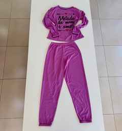 Pijama Feminino Longo – estampas diversas na internet