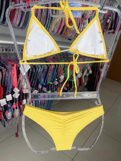 Biquini Cortininha com Bojo Calcinha tradicional P na internet