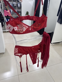 Conjunto Cinta Liga Apaixonadinha GG na internet