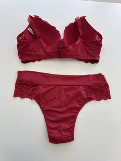 Conjunto de Lingerie Rendado G1 Plus Size - Eu Me Amo Lingeries