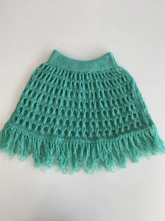 Saia de tricô na internet