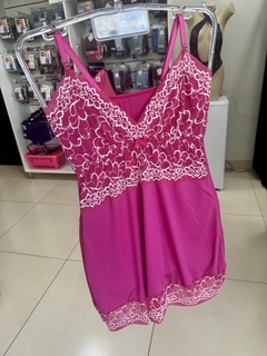 Camisola Luxo com Renda Pink - comprar online