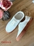 Zapatillas TGB Pali blanca base beige - comprar online