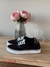 Zapatillas TGB Pali Negra- base blanca linea - comprar online