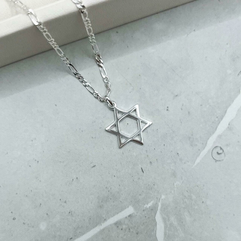 Pingente Estrela de Davi 1,6cm