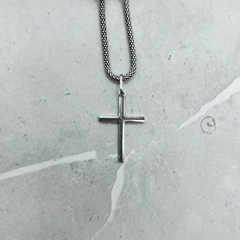 Pingente Cruz Envelhecida