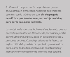 Whey protein concentrada vainilla 750g en internet
