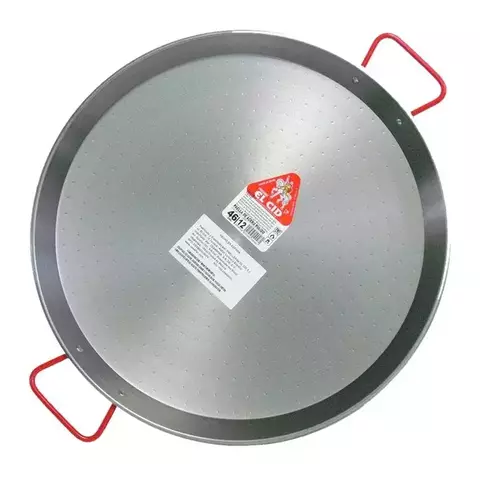 PAELLERA PULIDA DE HIERRO "EL CID" 46 CM