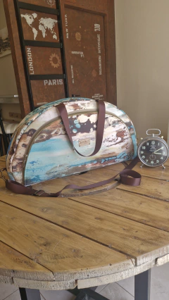 Frente bolso "Costa y marea"