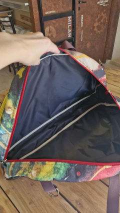 Espacio, cavidad del bolso.
