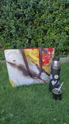 BOLSO PLAYERO "TEXTURAS" - tienda online