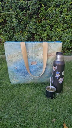 BOLSO PLAYERO "TEXTURAS"