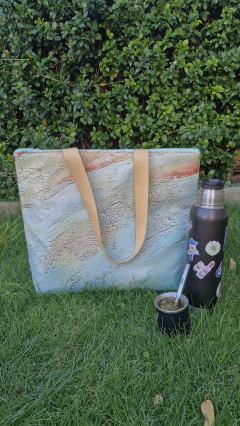 Imagen de BOLSO PLAYERO "TEXTURAS"