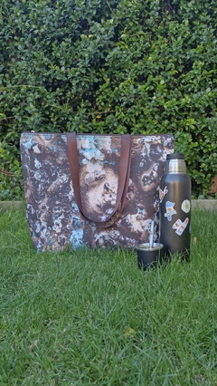 BOLSO PLAYERO "TEXTURAS" - LUPE RICO