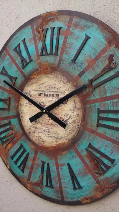 Imagen de RELOJ XL "CLASICO OXIDADO"