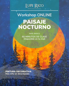 WORKSHOP: "Paisaje nocturno"