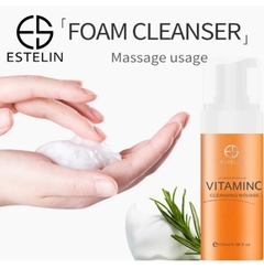 ESTELIN VITAMINA C CLEANSING MOUSSE 135ML - Ámbar Estética