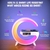 Multifunction Wireless Charger Pad, 15W Estação de Carregamento Rápido, Alto-falante, TF, RGB, Night Light, iPhone, Samsung, Xiaomi, Huawei - TechWave
