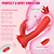 VIBRADOR PONTO G EM FORMATO DE BATER NA PONTA E ESTIMULADOR COM CONTROLE SEM FIO - OLENA na internet