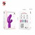 VIBRADOR DE PONTO G E CLITORIS COM PLUG ANAL POSSUI 10 MODOS DE VIBRACAO E ESTIMULACAO EM 4 NIVEIS DE VELOCIDADE