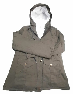 CAMPERA GABARDINA CON CORDERITO - comprar online